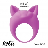 Фиолетовое эрекционное кольцо Lemur Remi - Lola Games - в Черкесске купить с доставкой