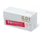 Супер тонкие презервативы Sagami Original 0.01 - 10 шт. - Sagami - купить с доставкой в Черкесске