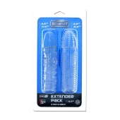 Комплект из 2 прозрачных насадок на пенис PENIS EXTENDER PACK - Dream Toys - в Черкесске купить с доставкой