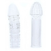 Комплект из 2 прозрачных насадок на пенис PENIS EXTENDER PACK - Dream Toys - в Черкесске купить с доставкой