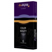 Разноцветные презервативы DOMINO Colour Beauty - 6 шт. - Domino - купить с доставкой в Черкесске