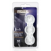 Прозрачный фигурный мастурбатор Master Stroker - Blush Novelties - в Черкесске купить с доставкой