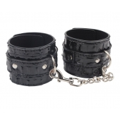 Черные наручники Surrender Wrist Restraints - Chisa - купить с доставкой в Черкесске