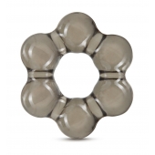 Дымчатое эрекционное кольцо Stay Hard Thick Bead Cock Ring - Blush Novelties - в Черкесске купить с доставкой