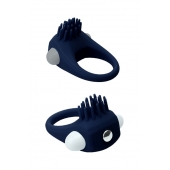 Синее эрекционное виброкольцо STIMU RING - Dream Toys - в Черкесске купить с доставкой