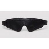 Черная плотная маска на глаза Bound to You Faux Leather Blindfold - Fifty Shades of Grey - купить с доставкой в Черкесске
