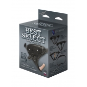Пояс HARNESS BEST SELECT с вагинальной пробкой - LOVETOY (А-Полимер) - купить с доставкой в Черкесске