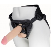 Пояс харнесс BEST UNI strap с 2 насадками - 18 и 22 см. - LOVETOY (А-Полимер) - купить с доставкой в Черкесске