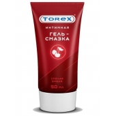 Смазка на водной основе TOREX  Спелая вишня  - 50 мл. - Torex - купить с доставкой в Черкесске
