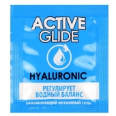 Лубрикант на водной основе Active Glide с гиалуроновой кислотой - 3 гр. - Биоритм - купить с доставкой в Черкесске