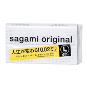 Презервативы Sagami Original 0.02 L-size увеличенного размера - 10 шт. - Sagami - купить с доставкой в Черкесске