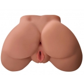 Кофейный мастурбатор-полуторс Perfect Ass Masturbator - Pipedream - в Черкесске купить с доставкой