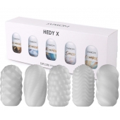 Набор из 5 мастурбаторов Hedy X5 Mixed - Svakom - в Черкесске купить с доставкой