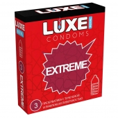 Текстурированные презервативы LUXE Royal Extreme - 3 шт. - Luxe - купить с доставкой в Черкесске