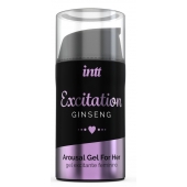 Женский возбуждающий интимный гель Excitation Ginseng - 15 мл. - INTT - купить с доставкой в Черкесске