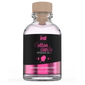 Массажный гель с согревающим эффектом Cotton Candy - 30 мл. - INTT - купить с доставкой в Черкесске