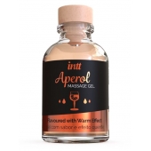 Массажный гель с согревающим эффектом Aperol - 30 мл. - INTT - купить с доставкой в Черкесске