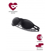 Черная плотная силиконовая маска - ToyFa - купить с доставкой в Черкесске