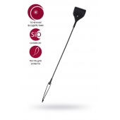 Черный гладкий стек с тонкой ручкой - 48 см. - ToyFa - купить с доставкой в Черкесске