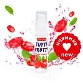 Гель-смазка Tutti-frutti со вкусом барбариса - 30 гр. - Биоритм - купить с доставкой в Черкесске
