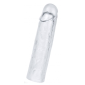 Прозрачная насадка-удлинитель Flawless Clear Penis Sleeve Add 1 - 15,5 см. - Lovetoy - в Черкесске купить с доставкой