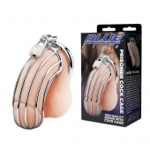 Металлическая клетка Prisoner Cock Сage с замком - BlueLine - купить с доставкой в Черкесске