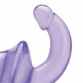 Фиолетовый безремневой страпон Strapless Strap-On - Lux Fetish - купить с доставкой в Черкесске