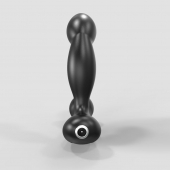 Черный вибромассажер простаты и промежности Prostate Pro с пультом ДУ - Bathmate - в Черкесске купить с доставкой