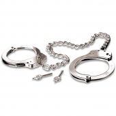 Металлические наручники Metal Leg Cuffs - Pipedream - купить с доставкой в Черкесске