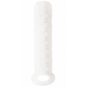 Белый фаллоудлинитель Homme Long - 13,5 см. - Lola Games - в Черкесске купить с доставкой