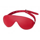 Красная маска Anonymo из искусственной кожи - ToyFa - купить с доставкой в Черкесске