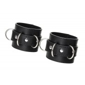 Черные наручники Anonymo на сцепке - ToyFa - купить с доставкой в Черкесске