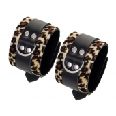 Наручники Anonymo с анималистическим принтом - ToyFa - купить с доставкой в Черкесске
