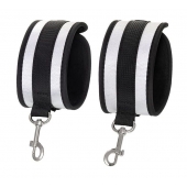 Серебристо-черные оковы Anonymo - ToyFa - купить с доставкой в Черкесске