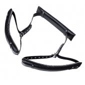 Черные кожаные стропы для фиксации Anonymo - ToyFa - купить с доставкой в Черкесске