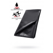 Черная простыня для секса из ПВХ - 220 х 200 см. - ToyFa - купить с доставкой в Черкесске