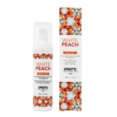 Разогревающее массажное масло Gourmet White Peach Organic с органическими ингредиентами - 50 мл. - Exsens - купить с доставкой в Черкесске
