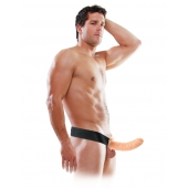 Полый страпон 8  Hollow Strap-On телесного цвета - 19 см. - Pipedream - купить с доставкой в Черкесске