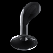 Прозрачный стимулятор простаты Flawless Clear Prostate Plug - 15 см. - Lovetoy - в Черкесске купить с доставкой