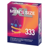Стимулирующая насадка на пенис MEN SIZE 333 - Sitabella - в Черкесске купить с доставкой