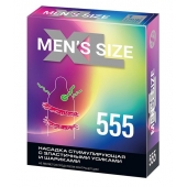 Стимулирующая насадка на пенис MEN SIZE 555 - Sitabella - в Черкесске купить с доставкой