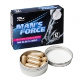 Пищевой концентрат для мужчин MANS FORCE  - 12 капсул - Sitabella - купить с доставкой в Черкесске