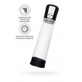 Прозрачная автоматическая помпа для пениса Sigurd - Sexus - в Черкесске купить с доставкой