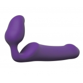 Фиолетовый безремневой страпон Queens L - Adrien Lastic - купить с доставкой в Черкесске