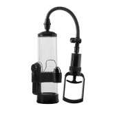 Прозрачная вакуумная помпа с вибрацией Vibrating Penis Pump - Dream Toys - в Черкесске купить с доставкой