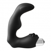 Черный вибромассажер простаты FantASStic Vibrating Prostate Massager - 11,3 см. - Dream Toys - в Черкесске купить с доставкой