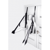 Черные секс-качели на дверь Anonymo №0505 - ToyFa - купить с доставкой в Черкесске