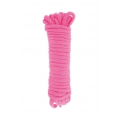Розовая веревка для связывания Sweet Caress Rope - 10 метров - Sweet Caress - купить с доставкой в Черкесске