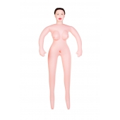 Надувная секс-кукла брюнетка с реалистичной головой - ToyFa - в Черкесске купить с доставкой