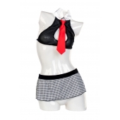 Надувная секс-кукла с реалистичной головой в костюме учительницы - ToyFa - в Черкесске купить с доставкой